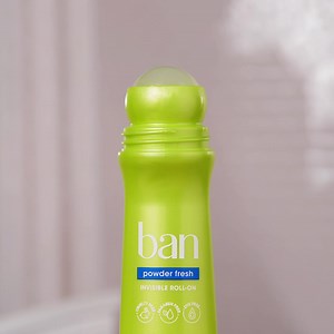End pitfear with Ban® Antiperspirant Deodorant! It rolls on clear, stays on clear, and protects you from odor & sweat for 24-hours. Shop today 💚 | Ban Deodorant