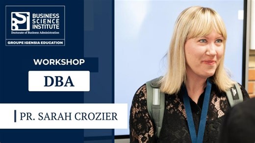 Stress Management - Pr Sarah Crozier - International Week 2025 | Business Science Institute