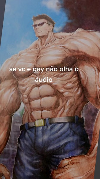 Muscular Character in Blue Jeans: An Eye-Catching Video