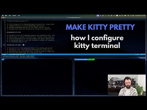 Beautiful Kitty terminal config, from scratch