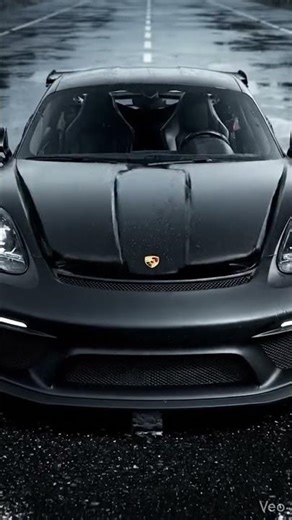 POV: A Ferrari builds itself from its logo in the rain 😳🔥