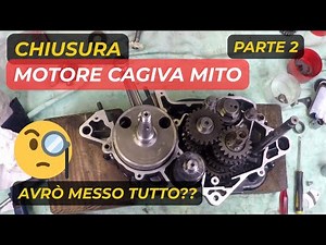 Detailed Cagiva engine block closure - part 2