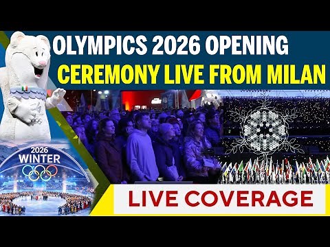Winter Olympics 2026 Kicks Off LIVE | Opening Ceremony Watch Party from Milan