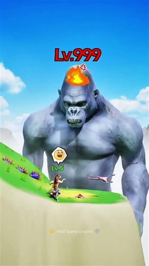 From Level 5 to Level 999! Epic Wolf Evolution & Boss Fight 🐺🔥 (Insane Transformation)