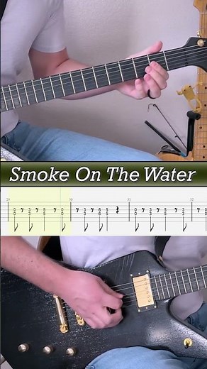 Deep Purple - Smoke On The Water (Guitar Tab)