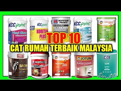 10 Jenama Cat Rumah Terbaik dan Cantik 2024