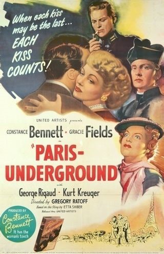 Movie - Paris Underground - 1945 Watch Online، Video، Trailer، photos، Reviews، Showtimes