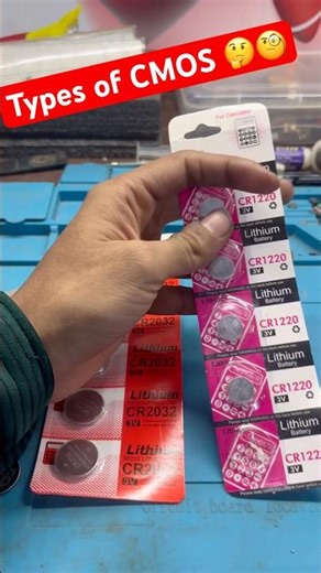 How many types of CMOS battery ✅ #shorts #shortsvideo #helpbyravi #cmos #laptop #lithiumbattery