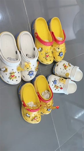 จัดได้เลยนะคะ น่าsักสุด #รองเท้าแตะผู้หญิง #Crocs #รองเท้าแตะ #ครอส | เอเอ้บ้านรองเท้า