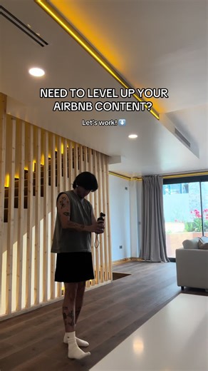 Probably one of the coolest airbnbs I’ve ever stayed at and it was in Barcelona 😮‍💨 Check out my brand work on my website if you want to level up your airbnb content 🤞🏼 Shot with @DJI Osmo Pocket 3 . . . #airbnb #barcelona #video #cinematographer #travel
