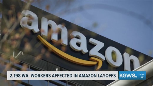 Amazon layoffs affect 2,198 Washington workers beginning April 28