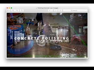 Polishing Concrete