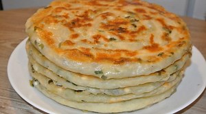 Arabic bread with cheese: easy, fast and very good