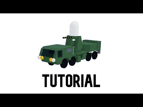 Oshkosh Truck With CIWS Phalanx on it | Plane Crazy Tutorial