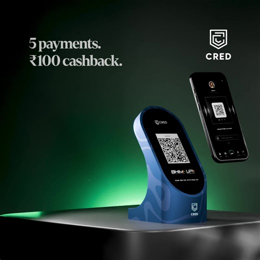 switch to CRED and earn ₹20 cashback on your first 5 payments | CRED
