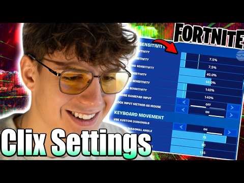 Clix Fortnite Settings 2025 – Sensitivity, Keybinds & Video