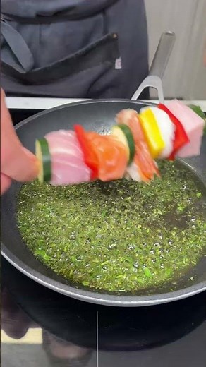 FISH SKEWERS 🍢🌞🌊 for your summer BBQ!
