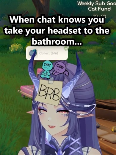 This is why you never tell your chat that you take your headset to the bathroom... #vtuber #vtubertips #tts #vtuberclips
