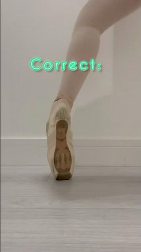 Finally made video of how to wear pointe shoes