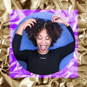 How to Rock Gold Leaf In Your Hair Without Going Overboard | Essence