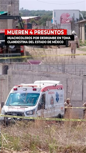 🚨 Four fuel thieves die after collapse 💥😰 in clandestine tunnel in the State of Mexico