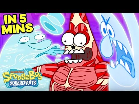 Patrick Gets Haunted! 👻 | Halloween Episode in 5 Minutes | The Patrick Star Show