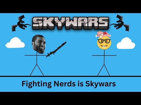 My FIRST SkyWars Game vid… This Got INSANE 😱 | Minecraft SkyWars