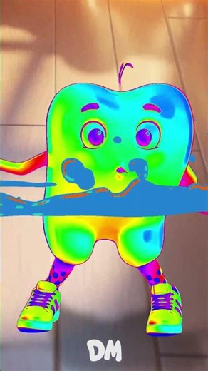 Sharing is Caring Teeth Song 🦷💚 #shorts #forkids