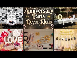 Last Minute 101 Anniversary Decorations Ideas at Home 2026 DIY Anniversary Party Ideas