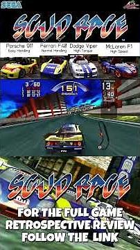 SCUD RACE - SEGA ARCADE 1996
