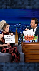 The Tonight Show on Instagram: "Jimmy & @iamhalsey take turns drawing questions from the best friends box and guessing each other's answers. #FallonTonight"
