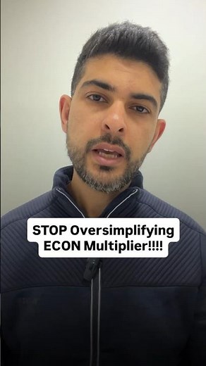 Do not sleep on the multiplier if you are revising macroeconomics for A-Level Economics 👇