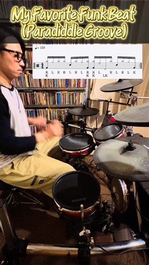Essential Funk Groove 🔥 (Paradiddle Beat) 🥁