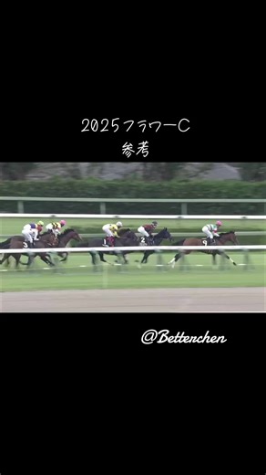 2025フラワーカップのレース分析