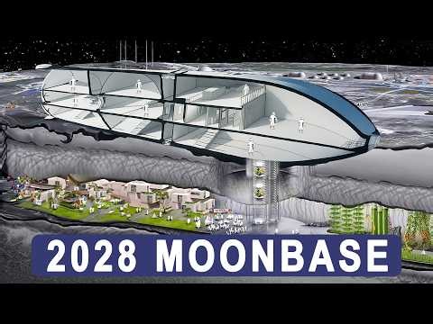 Elon Musk Just Revealed SpaceX’s Moon Base Alpha — The 2028 Plan Is Insane!