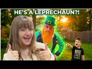 My Dad Turned Into a Leprechaun?! 🍀 (Fictional Family Skit)