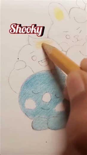 BTS cartoon 💜 #art #bts #dynamite