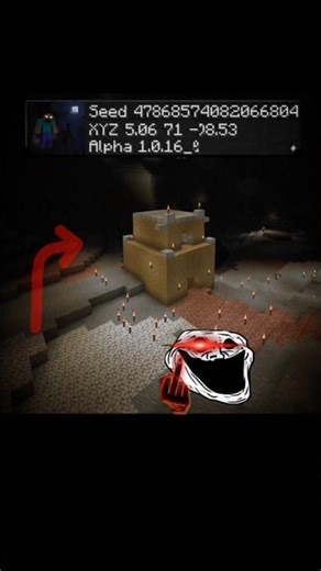 I FOUND THE HEROBRINE TEMPLE?! 😱💀 #minecraft #shorts