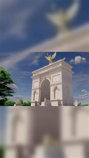 Mỹ công bố thiết kế khải hoàn môn ở Washington #Shorts