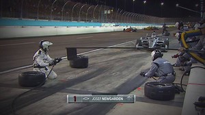 We go inside the car to listen in on all the thrilling moments from Indycar racing in Phoenix! | NBC Sports