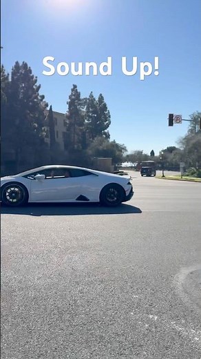 Sound Up! Lamborghini Huracan V10 Hard Acceleration! #cars #supercar #lambo #luxurycar #goals #fast