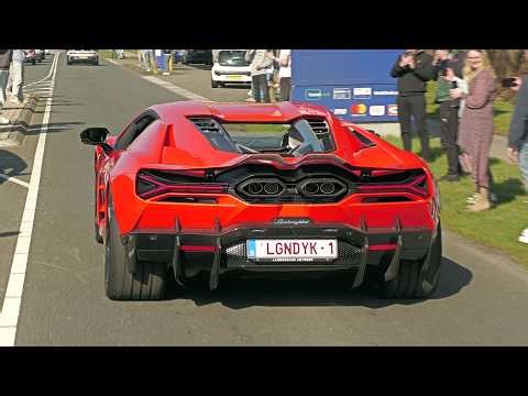 Supercars Accelerating! Gintani 992 GT3, Revuelto, Huracan STO, Novitec F12 N-Largo S, 12Cilindri