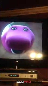 Funny slow motion Of Barney
