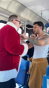 Man dressed as Santa gets what he deserves This video is a co production between network media, drama club backstage pass and Rodrigo Navarro | Drama Club: Backstage Pass