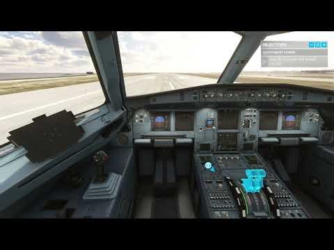 Microsoft Flight Simulator A320 Take Off