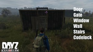 Dayz Expansion Mod: How to build a Base (Door, Gate, Window, Wall, Floor, Stairs, Codelock)