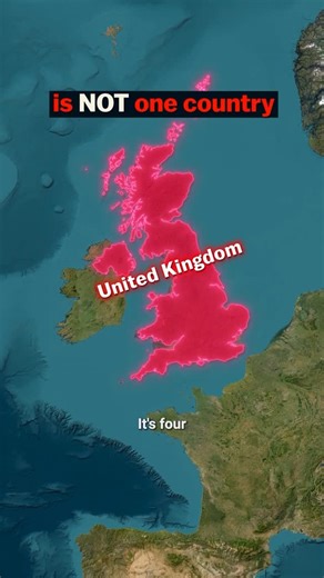 Geo Bytes | This Map Is Lying About the United Kingdom 😱 England, Great Britain, and the UK Explained 🇬🇧 #unitedkingdom #england #greatbritain... | Instagram