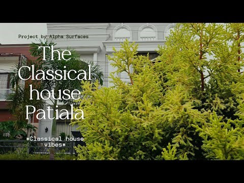 The Classical House | Luxury Classical Home Design in Patiala | Alpha Surfaces