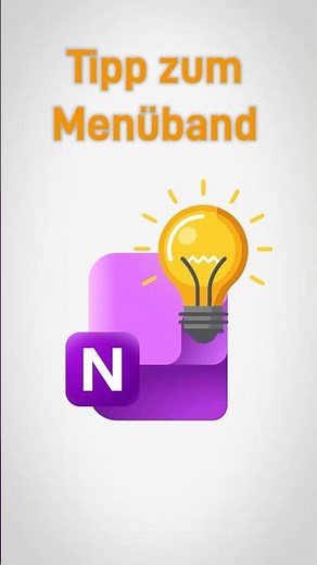 🔥 OneNote: Menüband anpassen #onenote