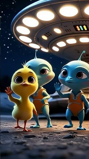 "A Little Chick Meets Aliens... and Everything Changes 🌌🐥 | Heartwarming Animated Short"